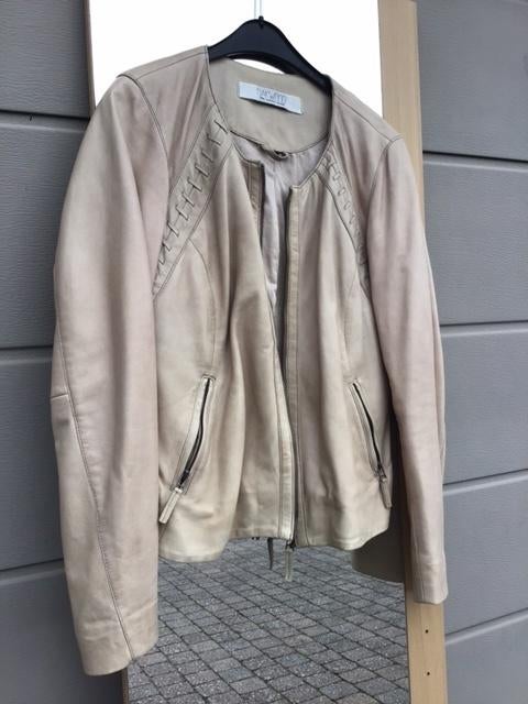 Beige vest in schaapsleder, Neuf, Taille 38/40 (M), Beige, Enlèvement