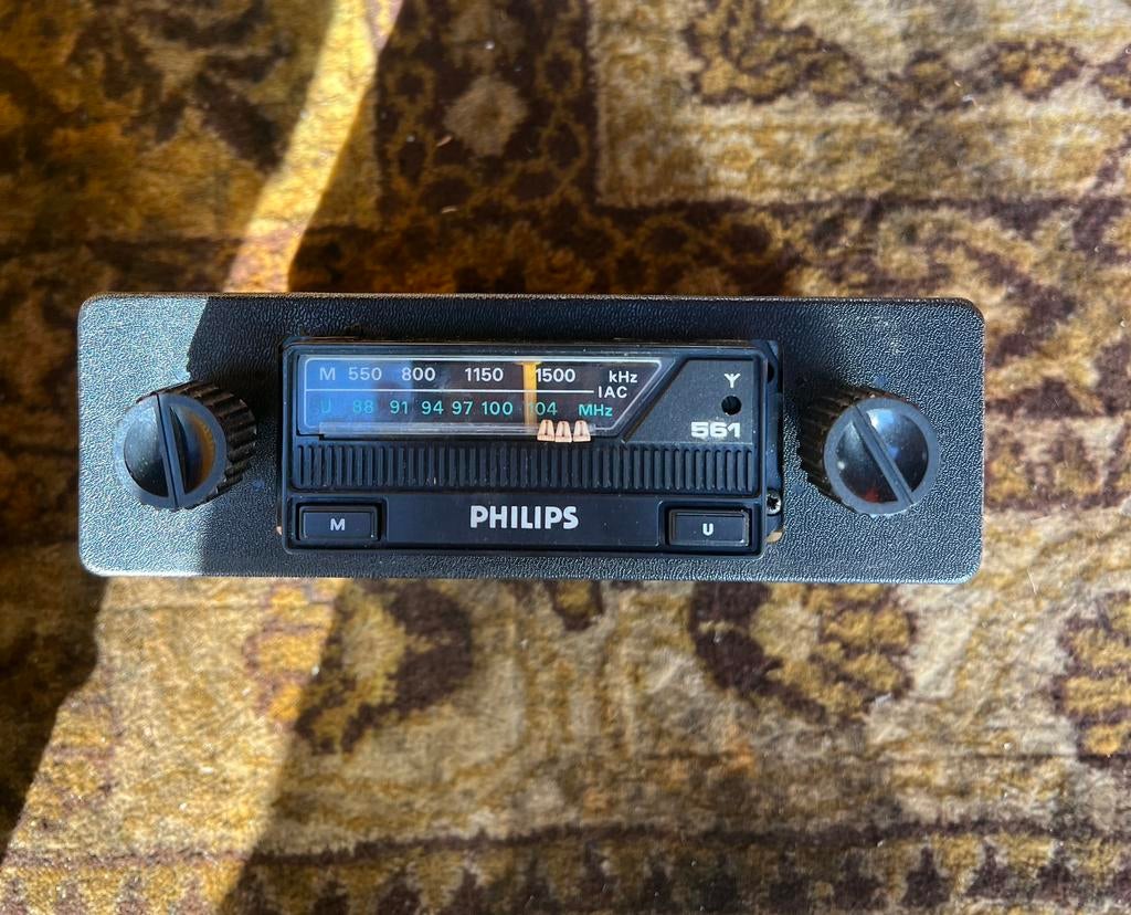 Philips 561 autoradio, Auto diversen, Autoradio's, Ophalen of Verzenden, Gebruikt