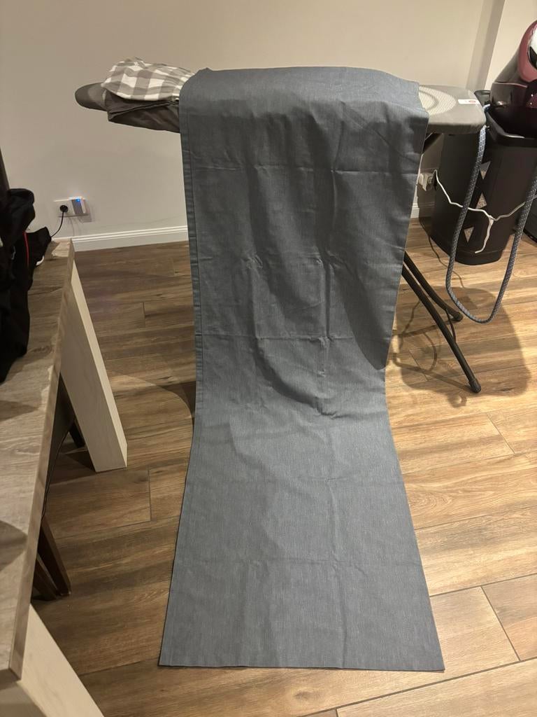 Gordijnen grijs, Ophalen, Zo goed als nieuw, Grijs