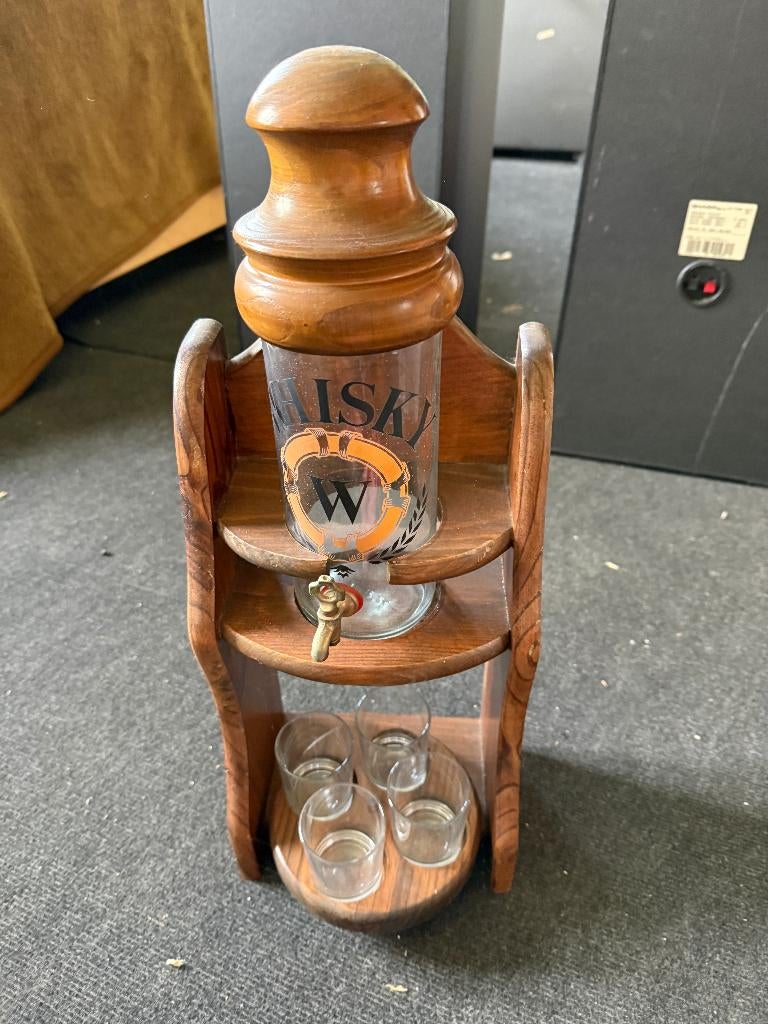 Whisky set, Ophalen, Gebruikt, Borrel- of Shotglas