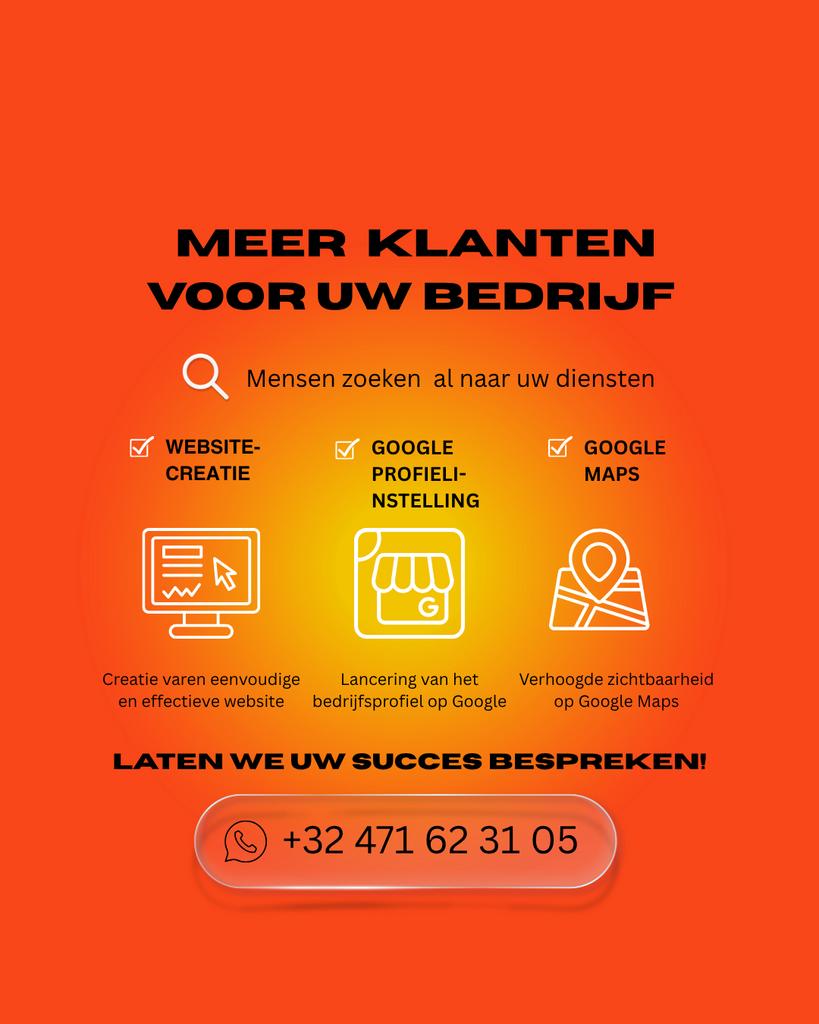 Meer klanten voor uw bedrijf, Articles professionnels, Aménagement de Bureau & Magasin | Ordinateurs & Informatique, Enlèvement