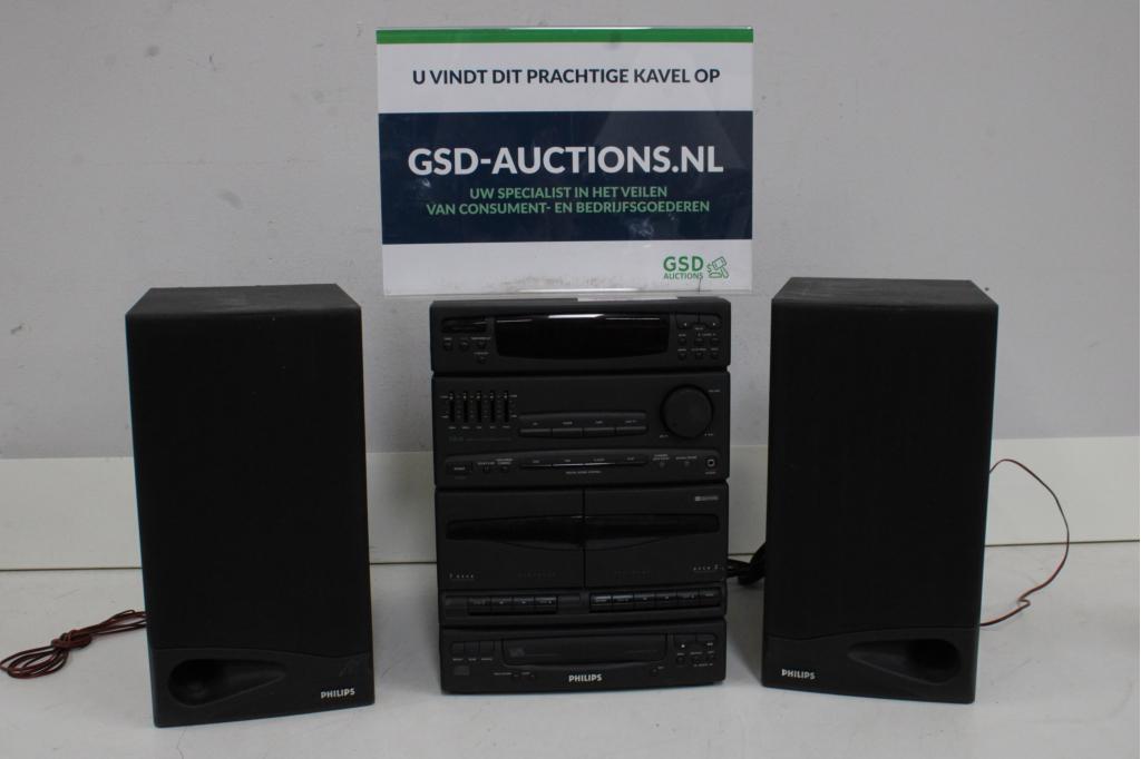 Vintage Philips HiFi Cassette-/Cd-/Radiospeler, Niet ingevuld, Niet ingevuld, Niet ingevuld