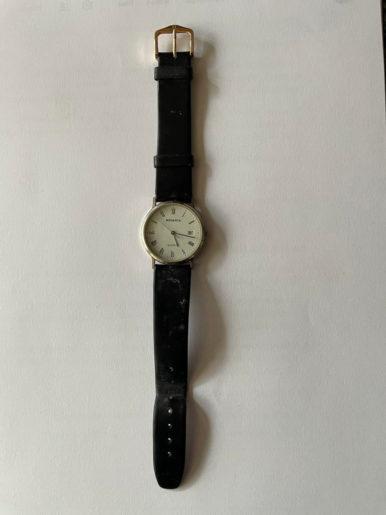 Oude horloge rodania, Handtassen en Accessoires, Horloges | Heren, Ophalen of Verzenden, Gebruikt