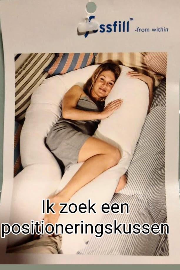Ik zoek een Positionering kussen zoals op foto, Diversen, Overige Diversen, Ophalen, Gebruikt