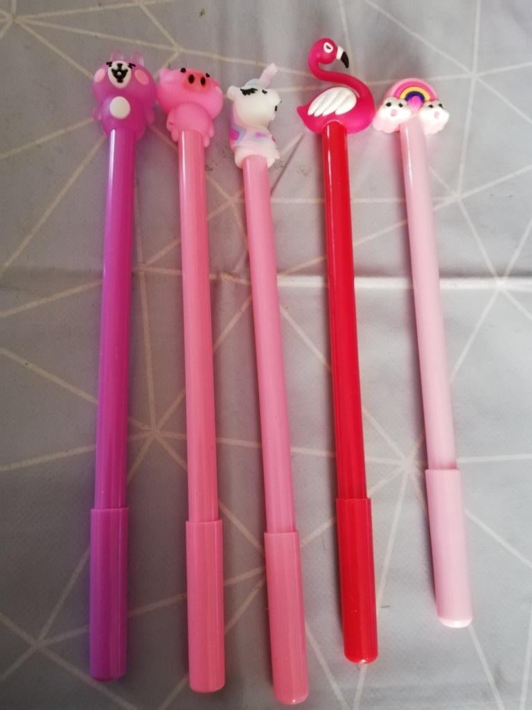 Set van 5 balpennen, Verzamelen, Pennenverzamelingen, Ophalen of Verzenden, Nieuw, Overige typen, Overige merken