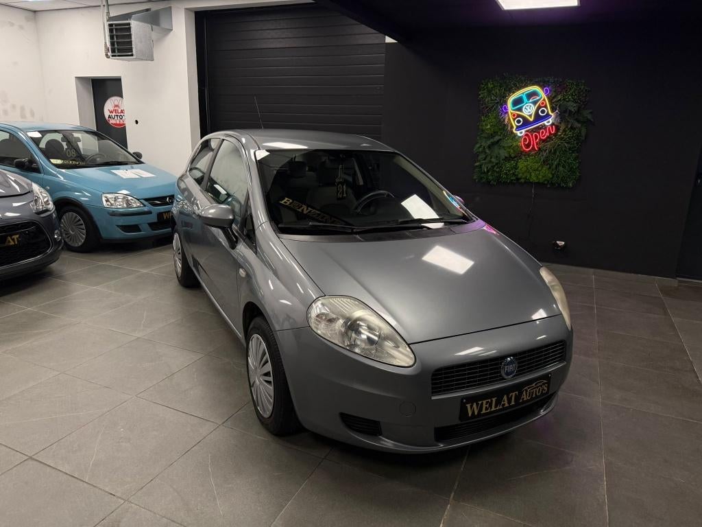 FIAT PUNTO 87,000 KM BENZINE TOP STAAT, Bluetooth, Argent ou Gris, Achat, Entreprise