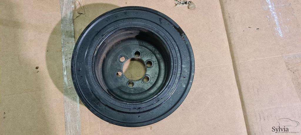 Krukaspoelie vibratie demper BMW N53 N54 7546087, Gebruikt, -, -, Ophalen of Verzenden