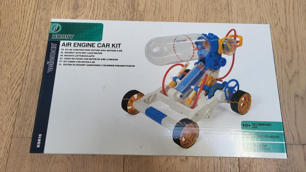 Velleman KSR16 Air engine car kit, Ophalen, Nieuw, Bouwen