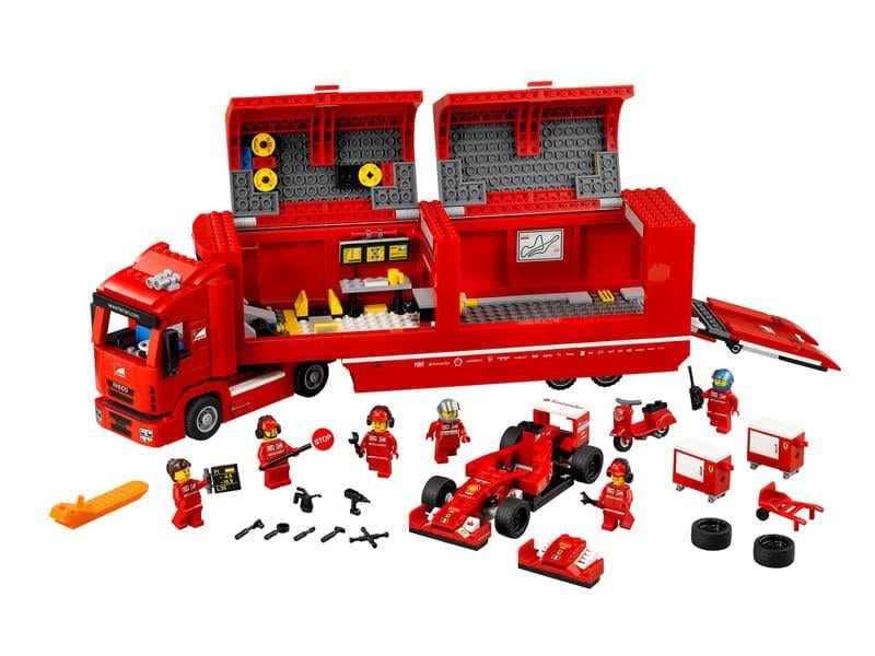 Lego F14 T & Scuderia Ferrari truck 75913, Kinderen en Baby's, Speelgoed | Duplo en Lego, Gebruikt, Lego, Complete set, Compleet