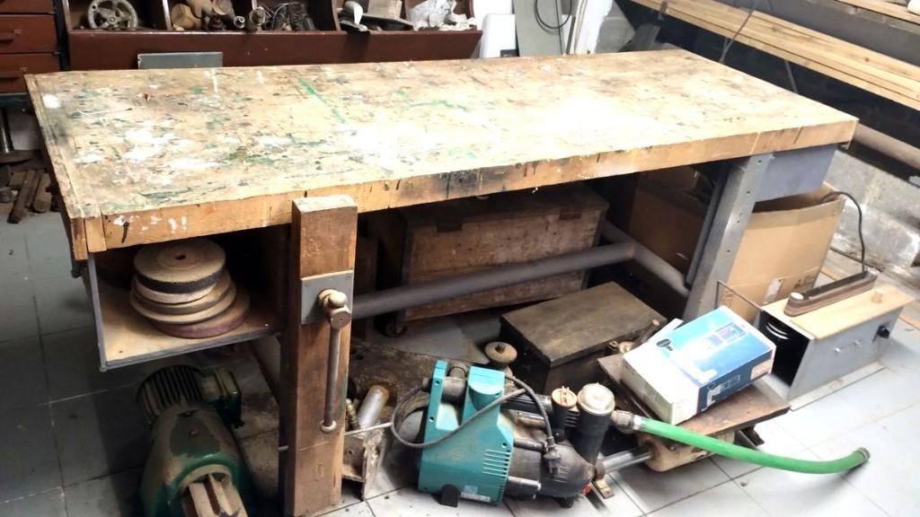 Robuste banc  établi de menuisier, Enlèvement