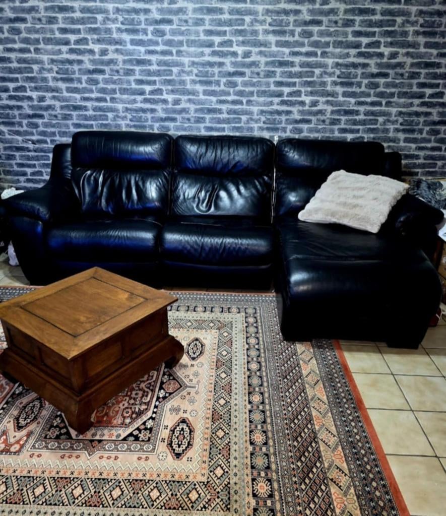 Bank + tafel, Ophalen, Gebruikt, Hout