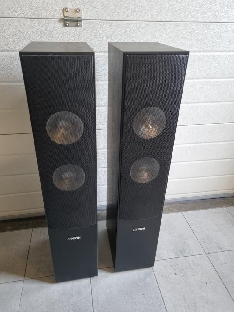Hifi luidsprekers canton 470-2, Ophalen, Gebruikt