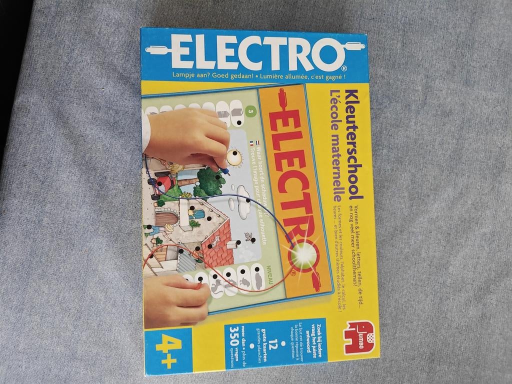 Spel Electro kleuterschool (vanaf 4 jaar), Ophalen, Gebruikt, Jumbo