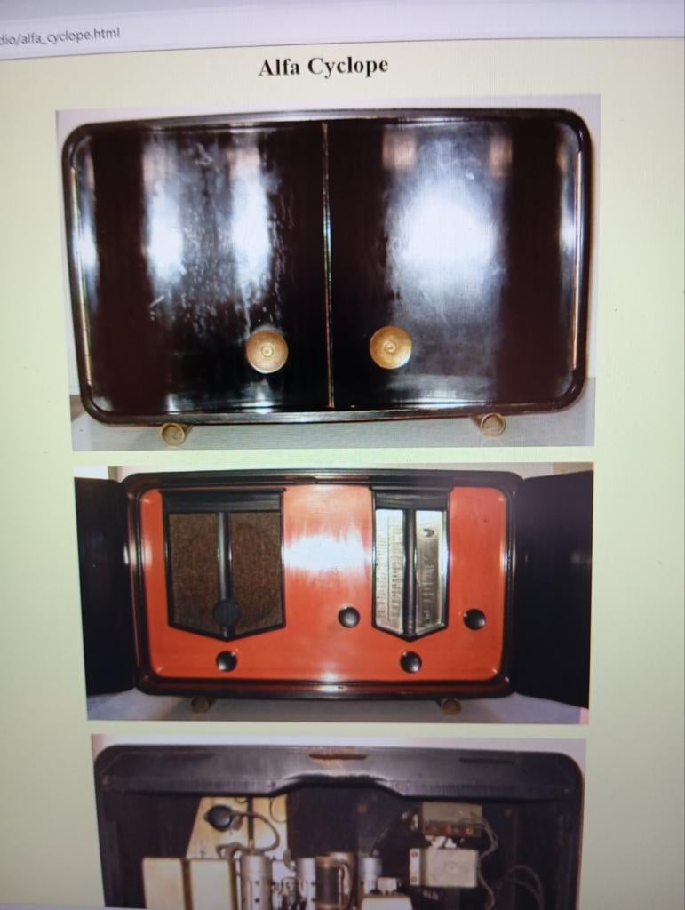 Alfa Cyclope, Antiek en Kunst, Ophalen