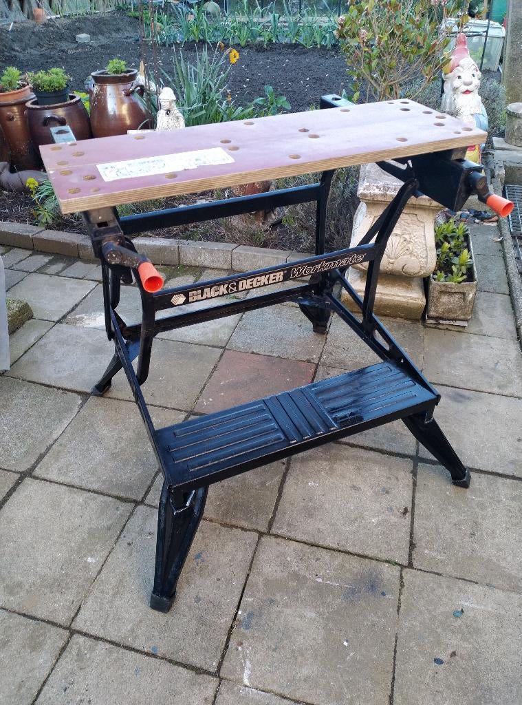 WORKMATE B & D veelzijdige werkhulp,, Doe-het-zelf en Bouw, Werkbanken, Ophalen, Zo goed als nieuw, Inklapbaar