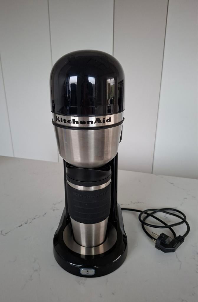 Machine à café Kitchenaid, tasse de voyage, très bon état, Moins de 1 litre, Enlèvement ou Envoi, Comme neuf, 1 vitesse