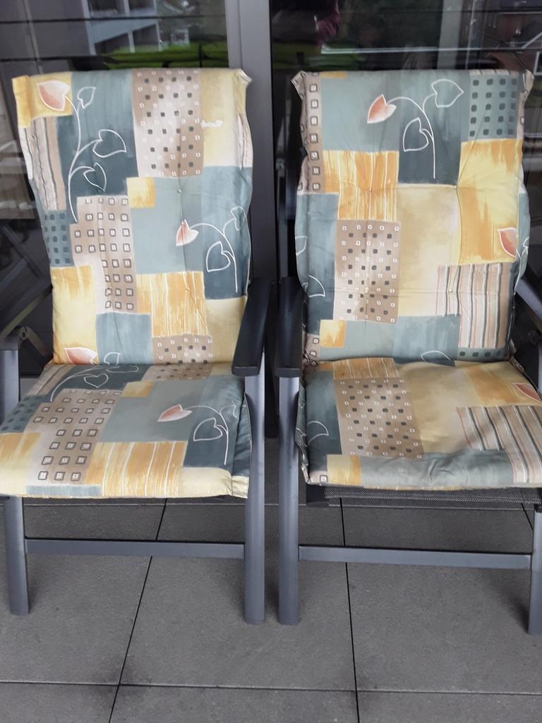 2 Kussen voor tuinstoelen., Tuin en Terras, Ophalen
