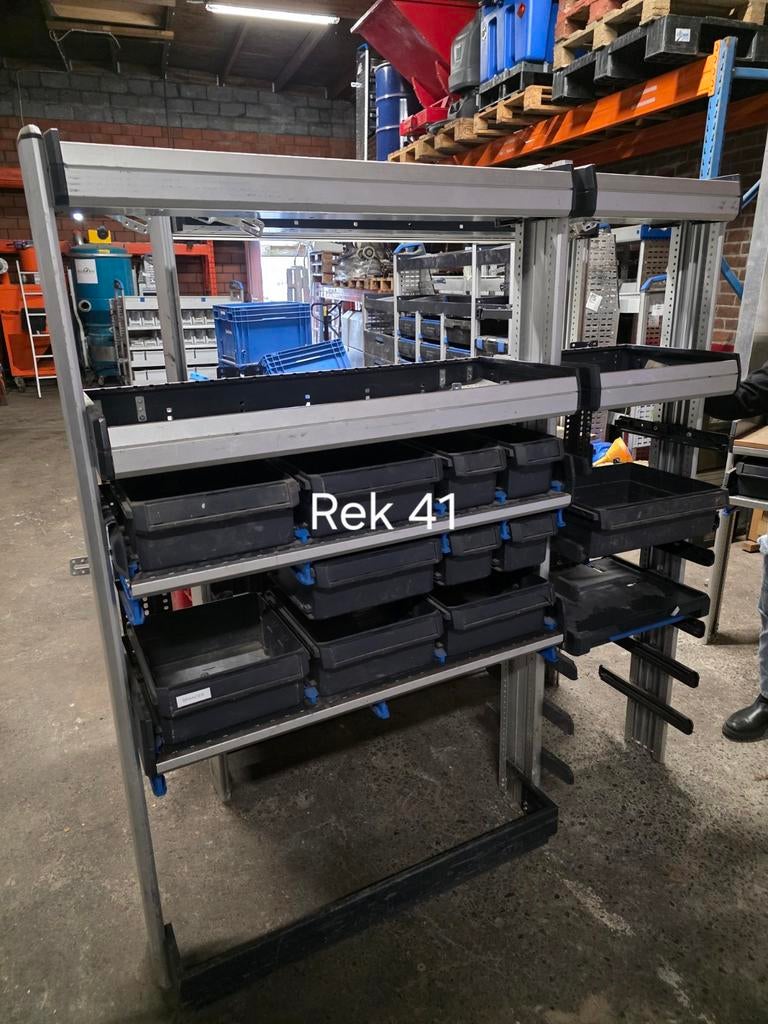 Équipement pour fourgons Sortimo Globelyst — rayonnages/tiro, Enlèvement