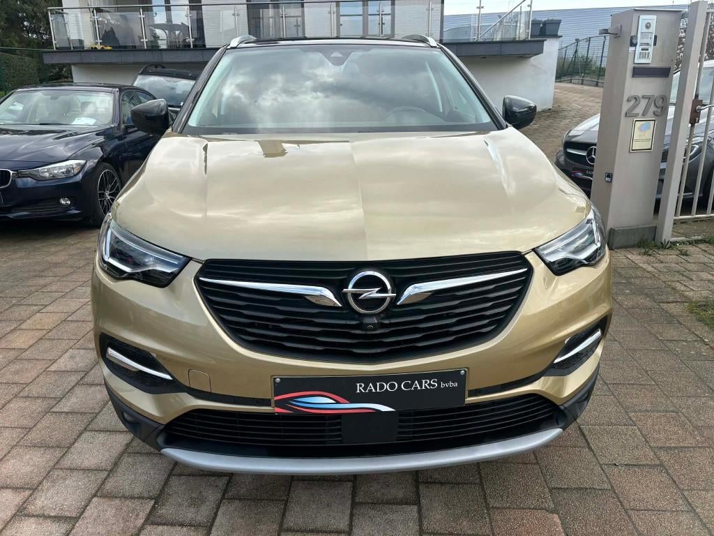 Opel Granland X benzine automaat van 2018, Auto's, Opel, Automaat, 127 g/km, Leder, 5 zetels