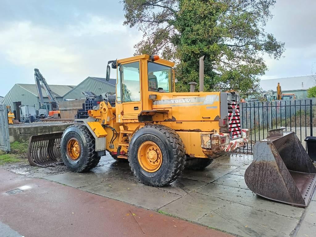 Volvo L 70 C shovel wiellader loader shovel + 3 bakken, Wiellader of Shovel