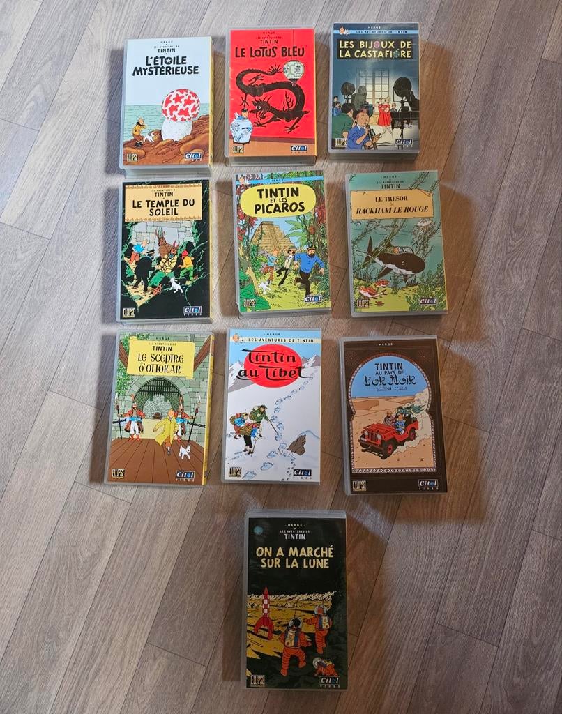 De avonturen van Kuifje VHS, Ophalen of Verzenden