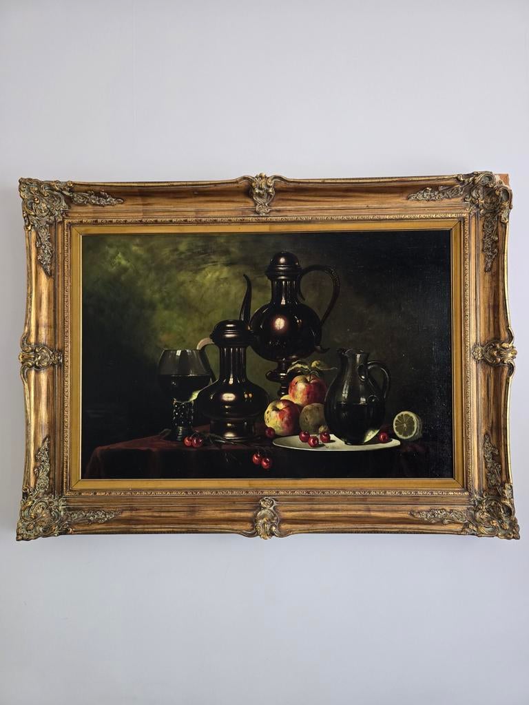 Peinture de nature morte Gyula Bubarnik, Antiquités & Art, Enlèvement