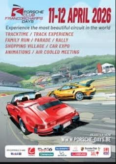 2 e-tickets Porsche Club Francorchamps 11-12/04 - EUR 25