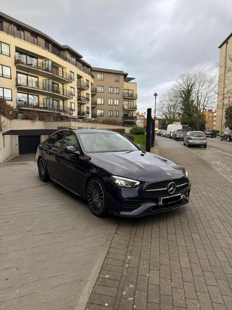 Mercedes-Benz C180, Autos, Mercedes-Benz, Cuir, Achat, Beige, 5 portes