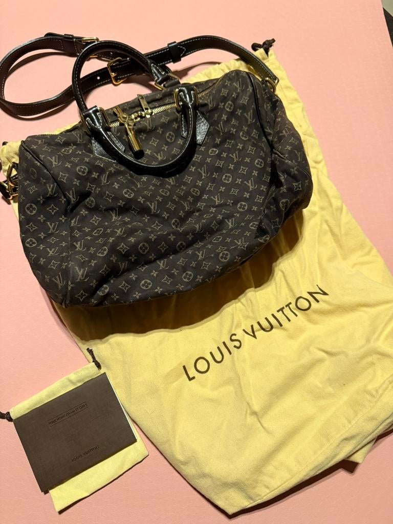 Louis Vuitton Speedy Bandoulière Mini Lin origineel, Bijoux, Sacs & Beauté, Sacs | Sacs Femme, Enlèvement, Comme neuf