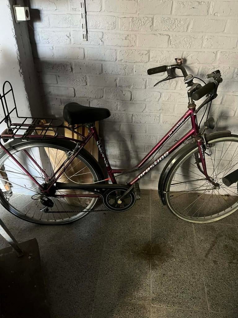 Meisjesfiets, Ophalen