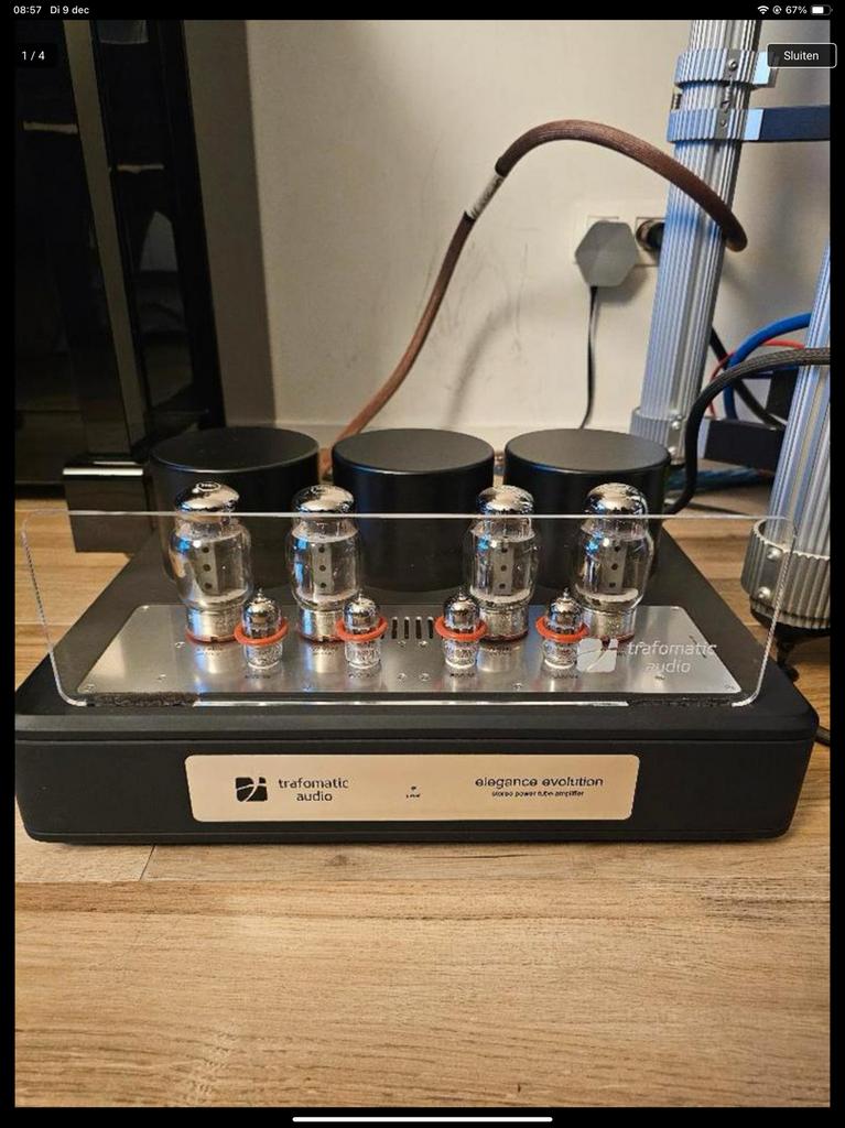 Trafomatic Evolution Elegance, Enlèvement, Amplificateur