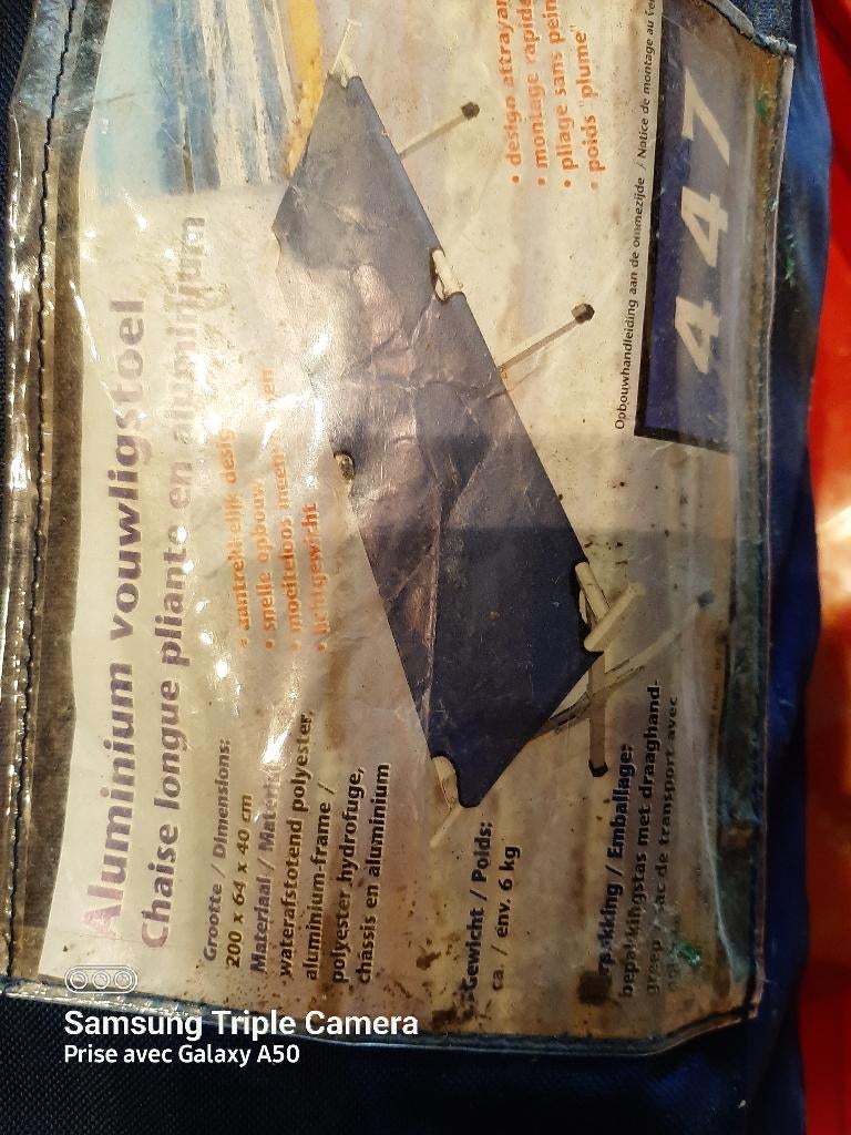 Lit de camp, Caravanes & Camping, Enlèvement, Utilisé