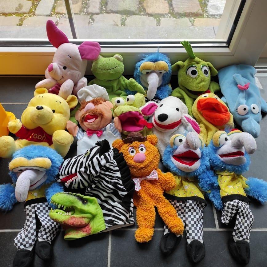 verzameling handpoppen, Ophalen of Verzenden, Zo goed als nieuw