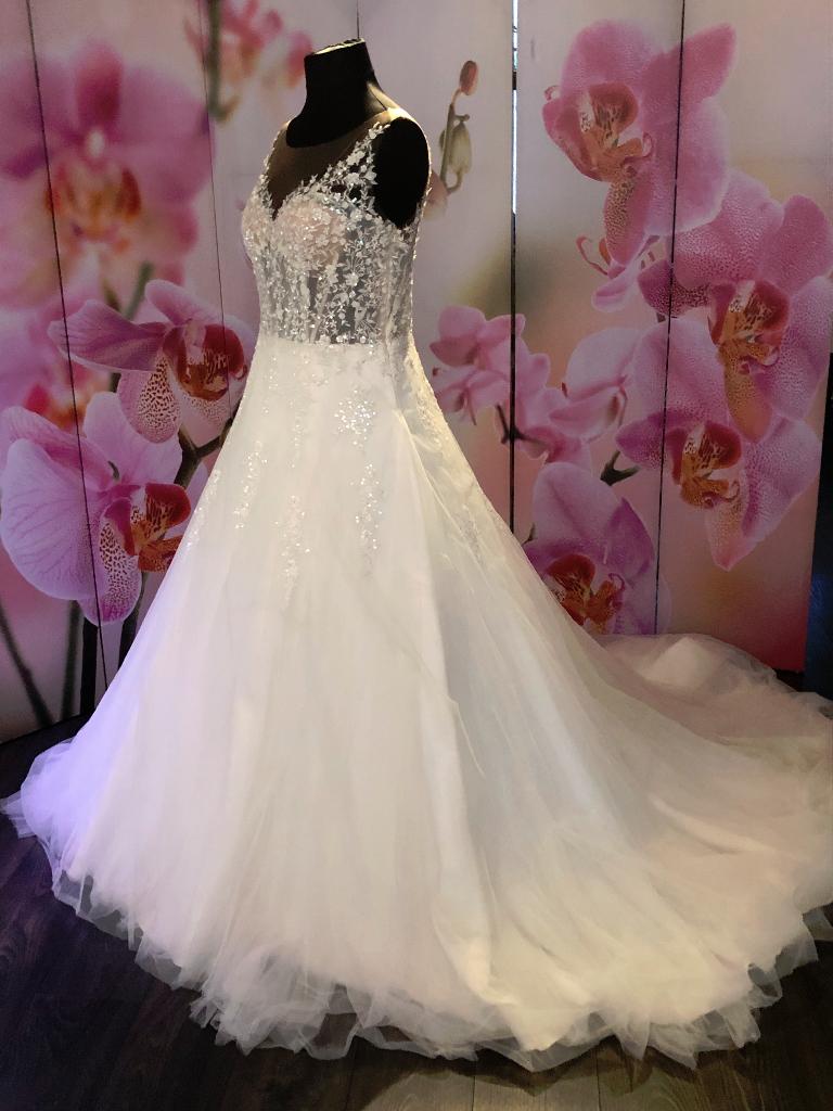 Nieuw maat 38 of kleine 38/40 ZYRA weg=weg, Kleding | Dames, Trouwkleding en Trouwaccessoires, Trouwjurk, Overige kleuren, Verzenden