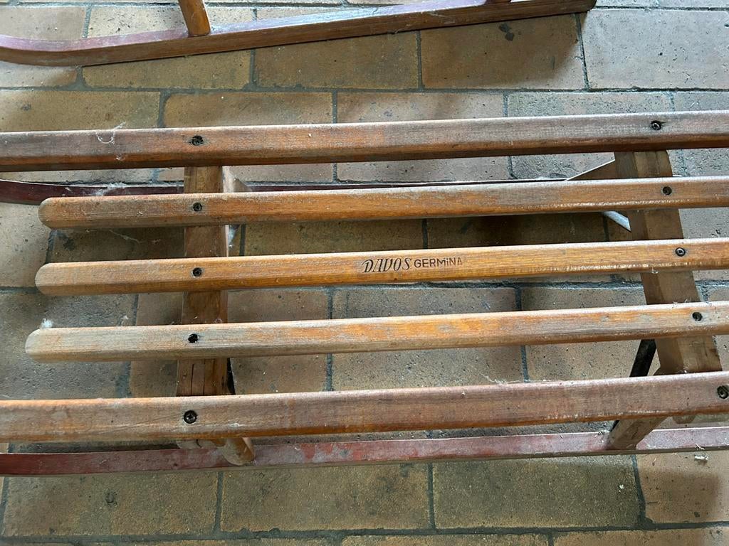 Traineaux, Ophalen, Gebruikt, Hout