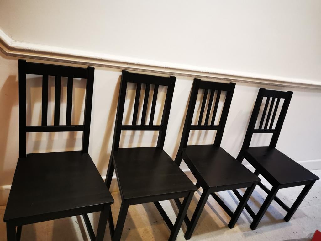 4 Chaises Ikea, Maison & Meubles, Chaises, Enlèvement
