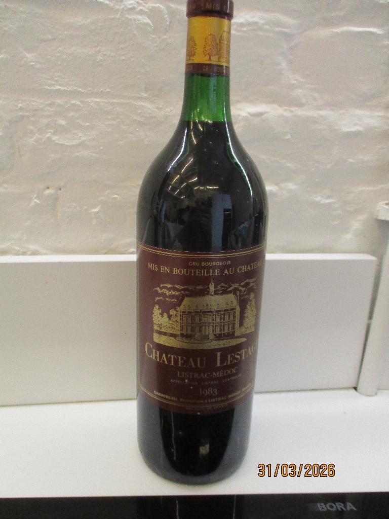 chateau lestage 150 cl 1983, Verzamelen, Wijnen, Verzenden, Frankrijk, Zo goed als nieuw, Rode wijn