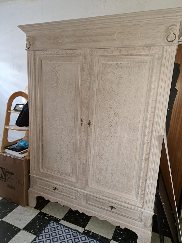 Gezandstraalde halkast, Avec espace de penderie, 150 à 200 cm, Enlèvement, 200 cm ou plus