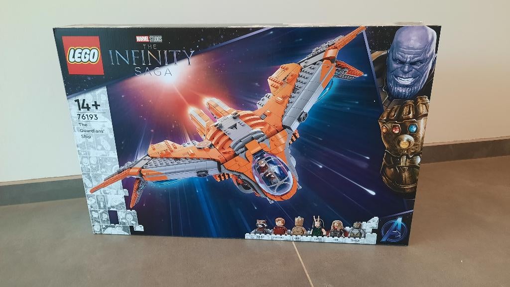 Lego 76193 Marvell The Guardian's Ship NIEUW, Enlèvement ou Envoi, Neuf, Ensemble complet, Lego