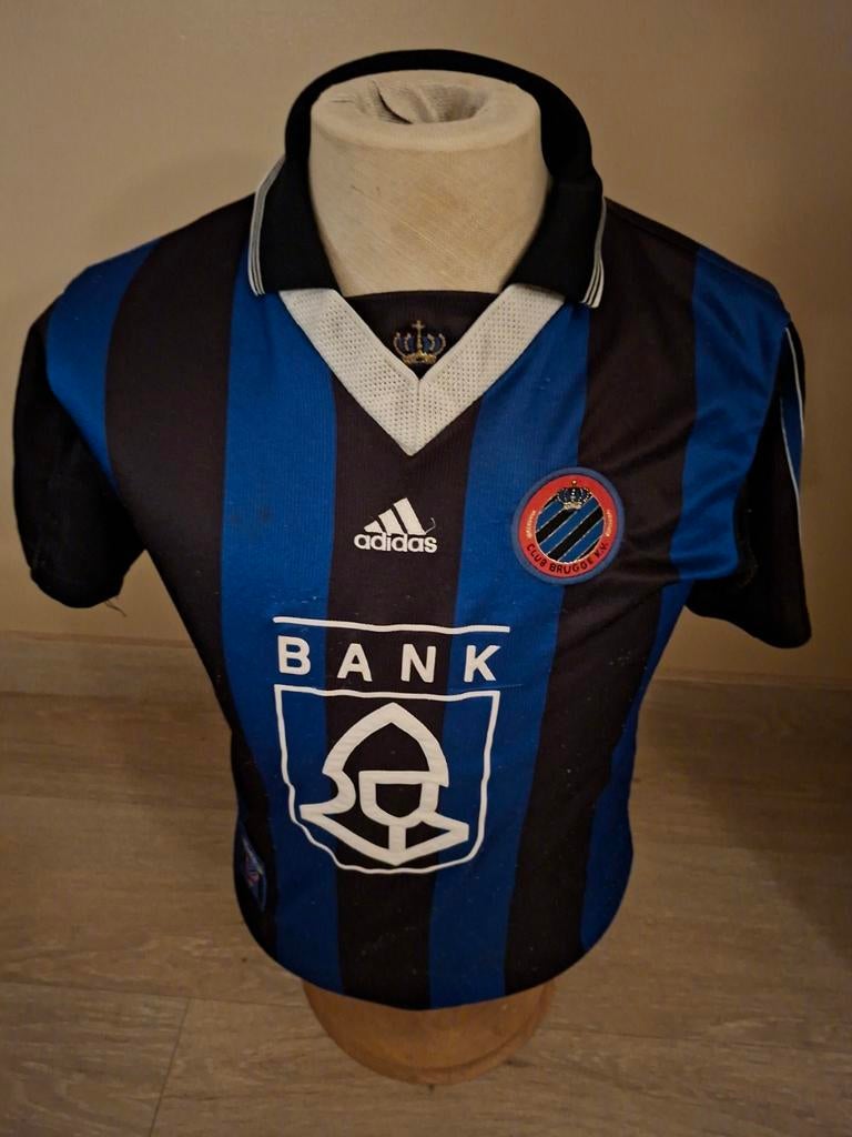Retro shirt Club Brugge adidas maat 164, Sport en Fitness, Voetbal, Ophalen of Verzenden, Shirt