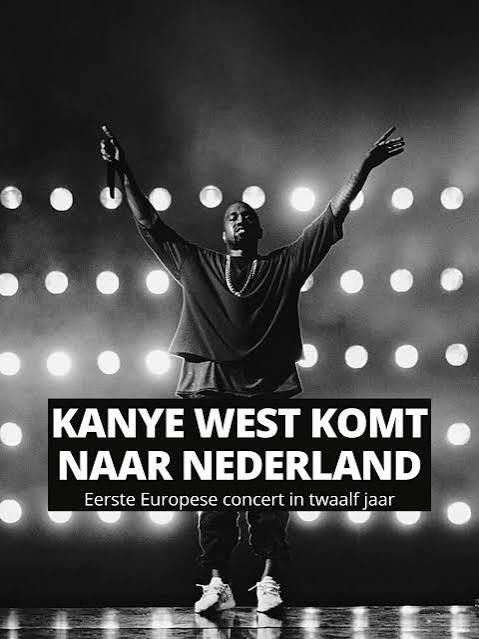 Kanye West concert Arnhem - 2 front seats original price, Tickets en Kaartjes, Evenementen en Festivals, Twee personen