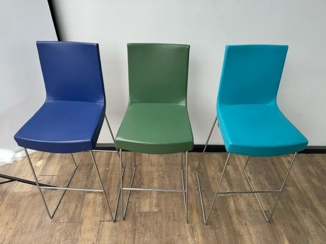 Montis barkrukken blauw paars groen, Ophalen of Verzenden