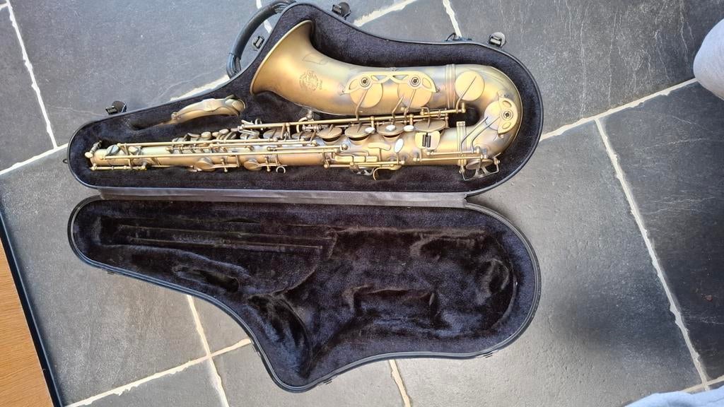 Le Monde Global Vintage tenor saxofoon, Muziek en Instrumenten, Ophalen of Verzenden, Zo goed als nieuw, Tenor