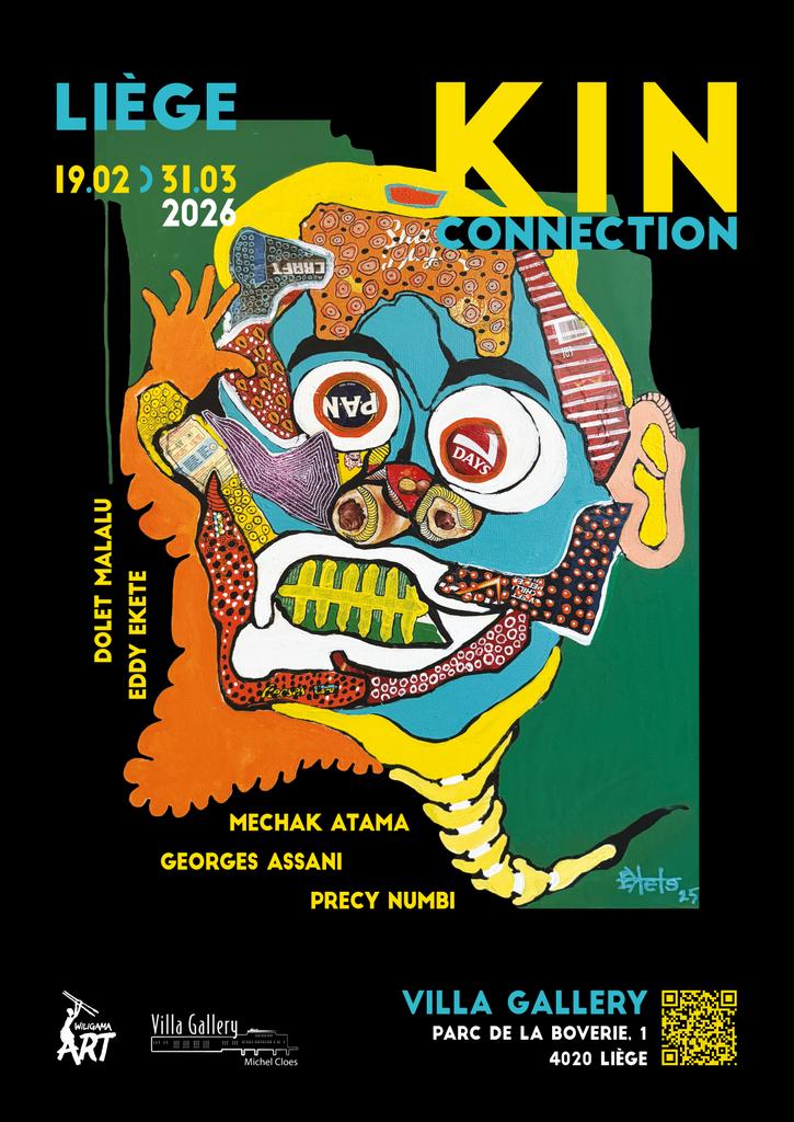 Peinture contemporaine Congo, Antiquités & Art, Art | Peinture | Moderne, Enlèvement ou Envoi