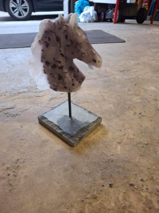 Kaars paardenhoofd, Ophalen, Zo goed als nieuw