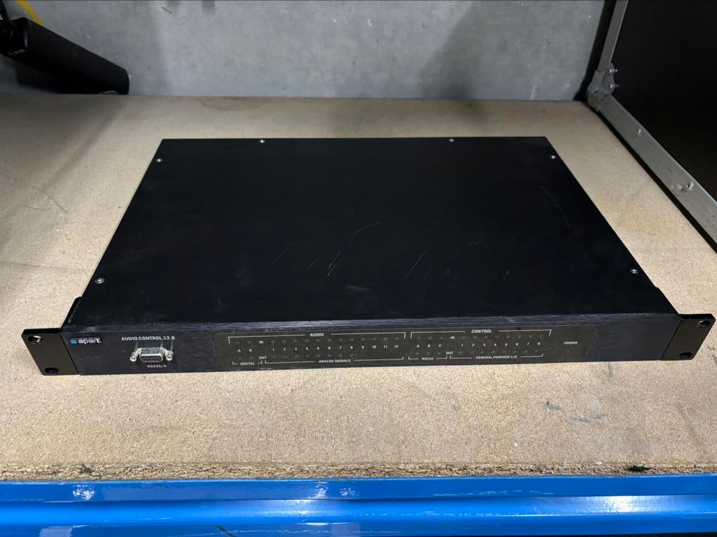 Apart Audio Control matrix with DSP, 12 inputs + 8 outputs, TV, Hi-fi & Vidéo, Tuners, Comme neuf, Enlèvement ou Envoi