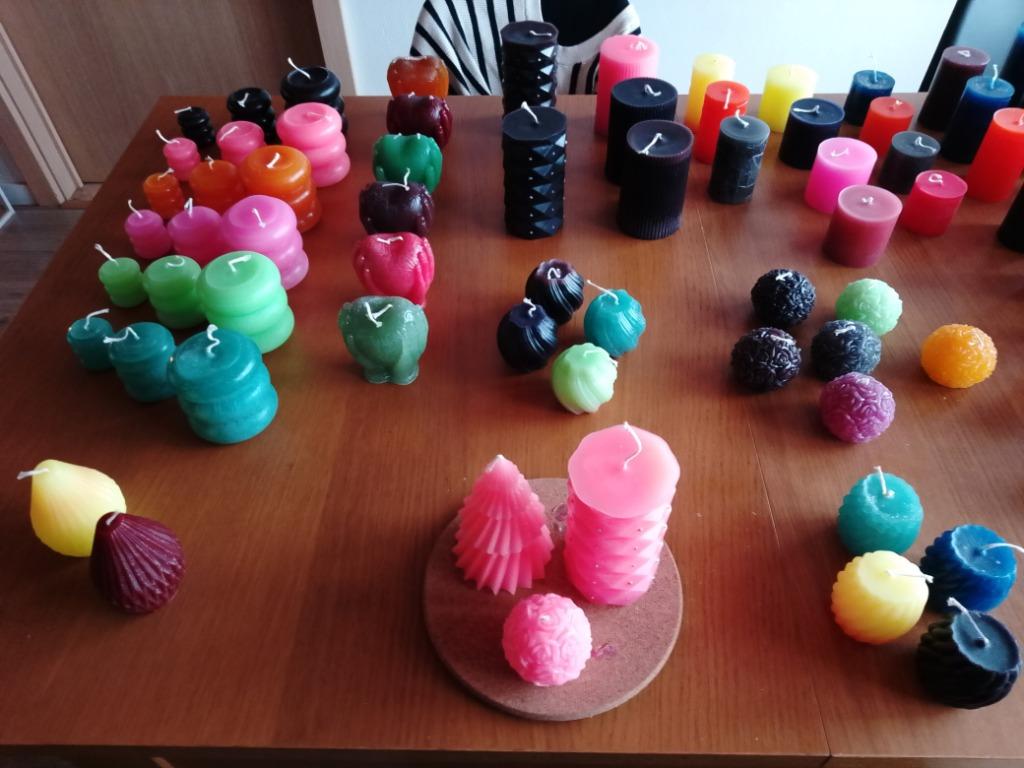 Kaarsen+mallen, Ophalen of Verzenden, Nieuw, Kaars, Minder dan 25 cm