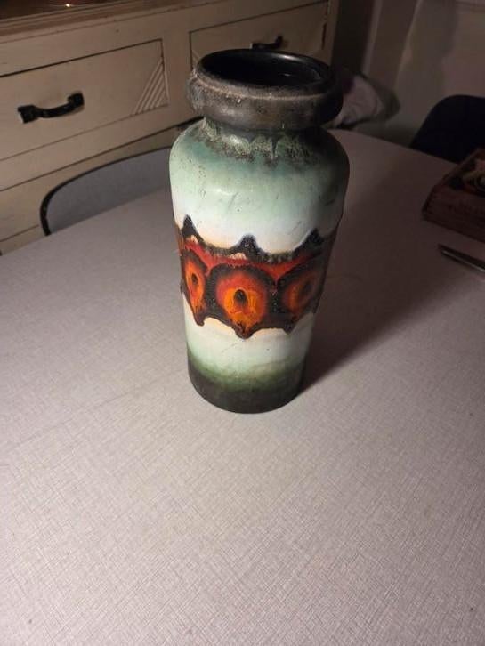 Scheurich Keramische Fat Lava vaas., Ophalen of Verzenden