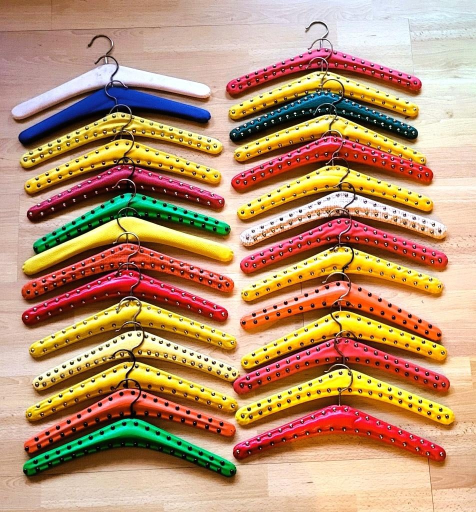 ✔️28 vintage hangers 50-60 in perfecte staat, Ophalen of Verzenden