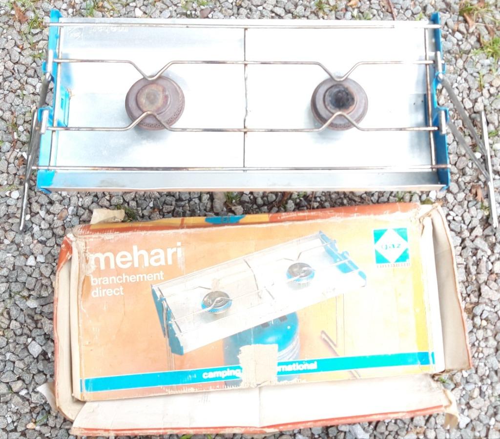 Réchaud à gaz bouteille VINTAGE, Caravanes & Camping, Accessoires de camping, Enlèvement, Utilisé